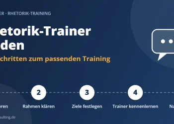 Rhetorik-Trainer finden: 5 Schritte von der Bedarfsanalyse bis zur Nachbereitung des Rhetorik-Trainings